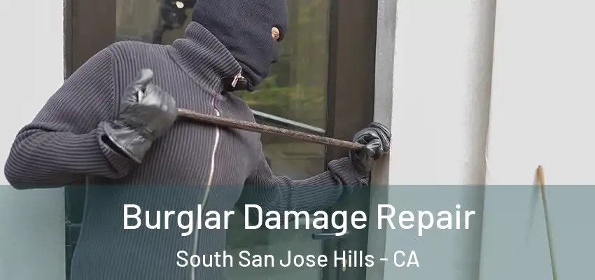  Burglar Damage Repair South San Jose Hills - CA