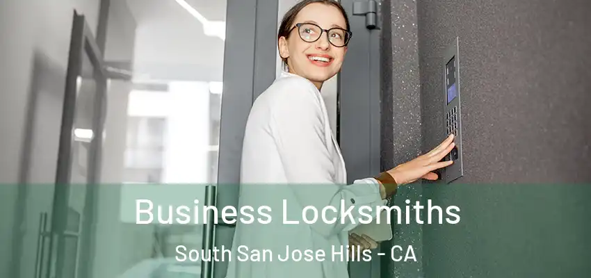 Business Locksmiths South San Jose Hills - CA
