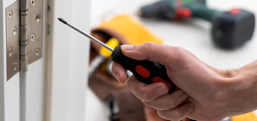 Fix A Broken Door Hole in South San Jose Hills, California