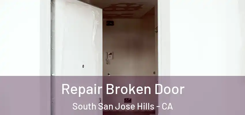  Repair Broken Door South San Jose Hills - CA